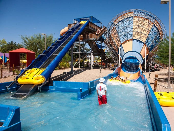 Here are the best attractions at metro Phoenix's 5 water parks