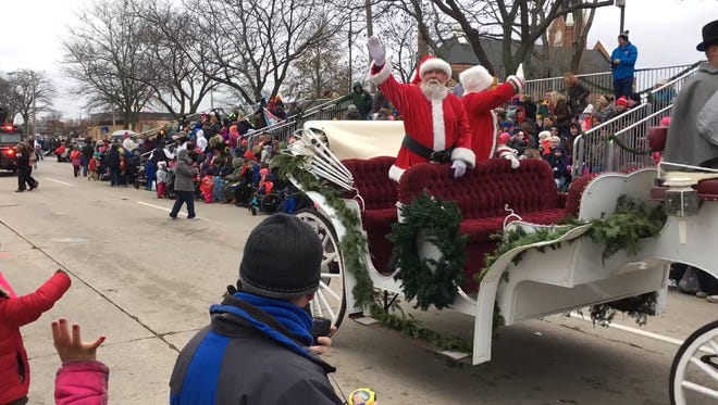 Santa and Mrs. Claus wrapped up the 34th annual Green Bay Holiday Parade Saturday morning in downtown Green Bay.
