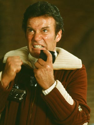 William Shatner's Admiral Kirk lets it all out in 'Star Trek II: The Wrath of Khan.'