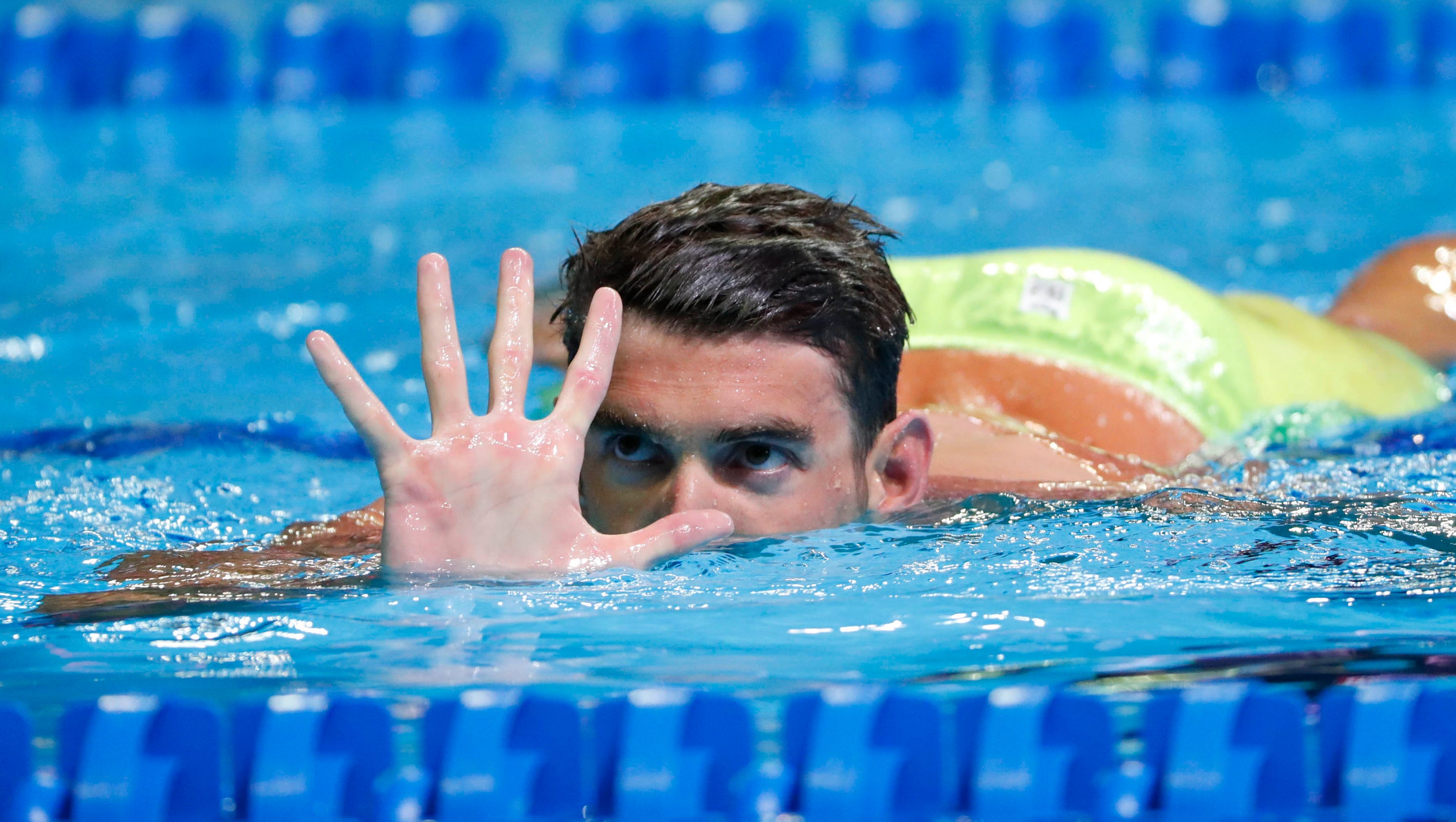 Michael Phelps headed to Rio, first male swimmer to make five