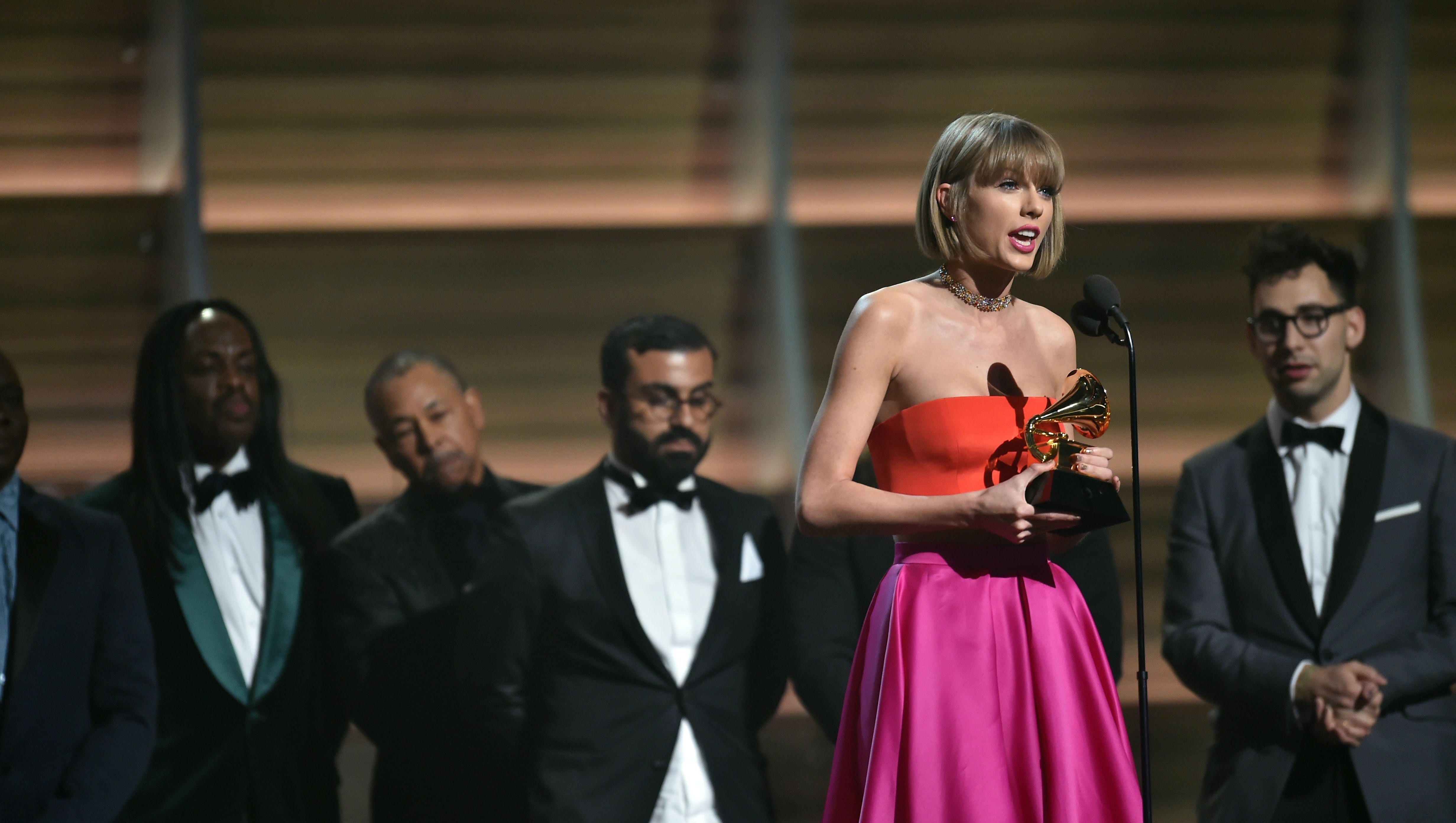 Taylor Swift Made A Pointed Response To Kanye West During Her Grammy Speech