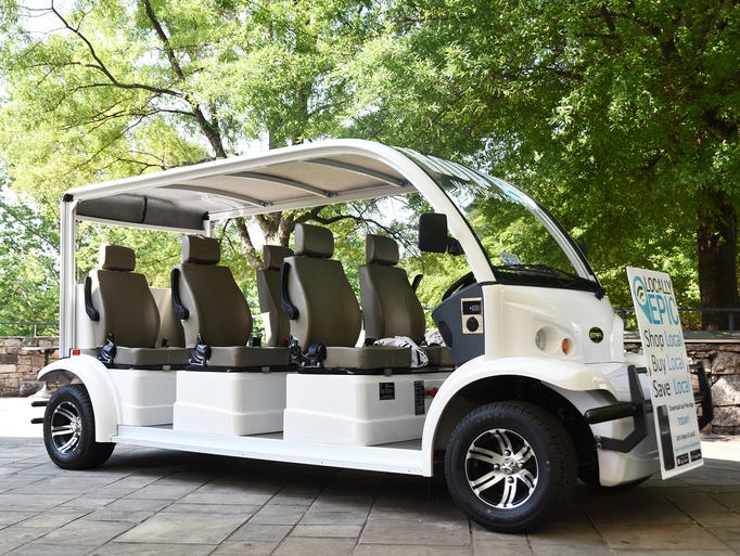 A low-speed electric vehicle operated by Locally Epic