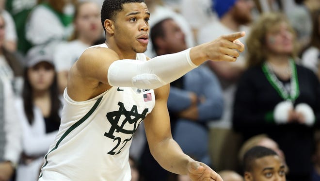 Michigan State sophomore Miles Bridges was named to the Julius Erving Award watch list on Wednesday.