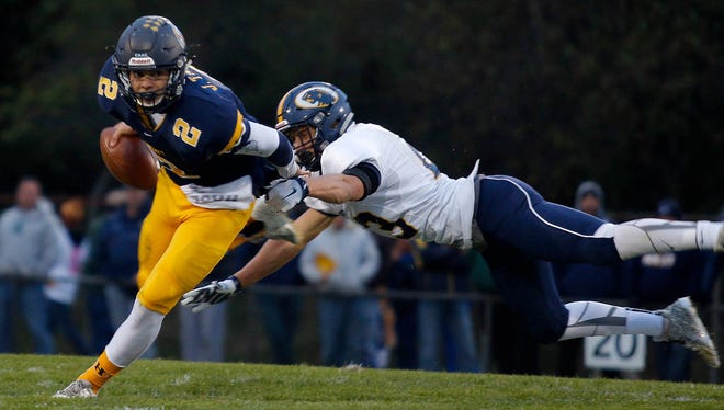 Jake Tahaney and Haslett could face DeWitt in the opening-round of the playoffs.