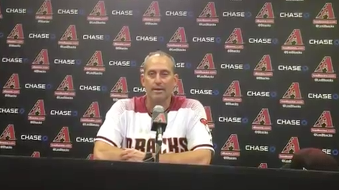 Torey Lovullo on Zack Greinke's strong outing vs. the Astros