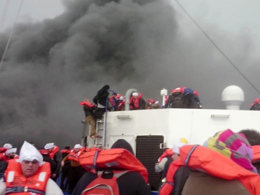 Survivors Tell Of Chaos After Fatal Ferry Fire Off Greece