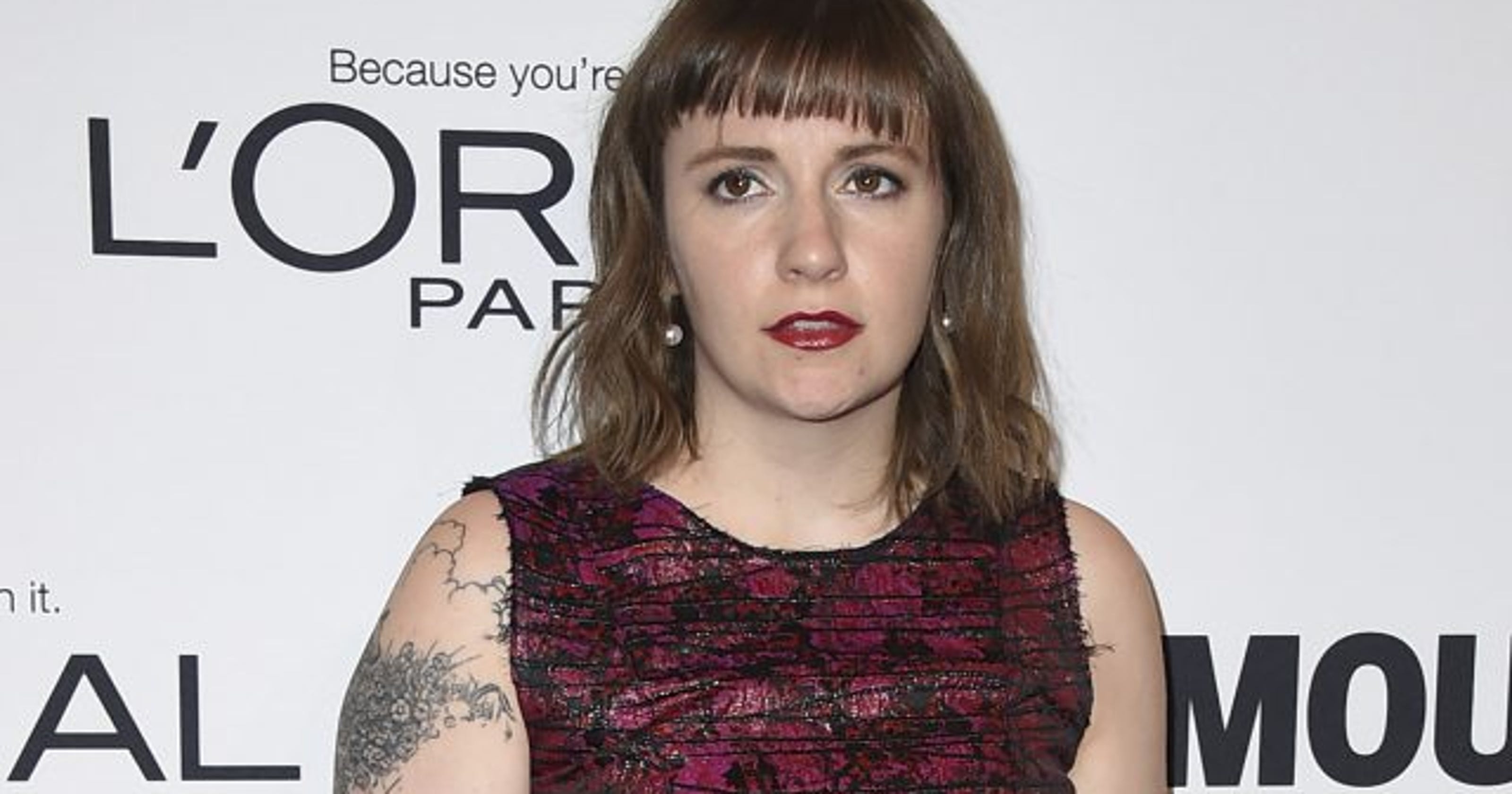 Company behind Lena Dunham's 'fatshaming' top, Revolve, apologizes