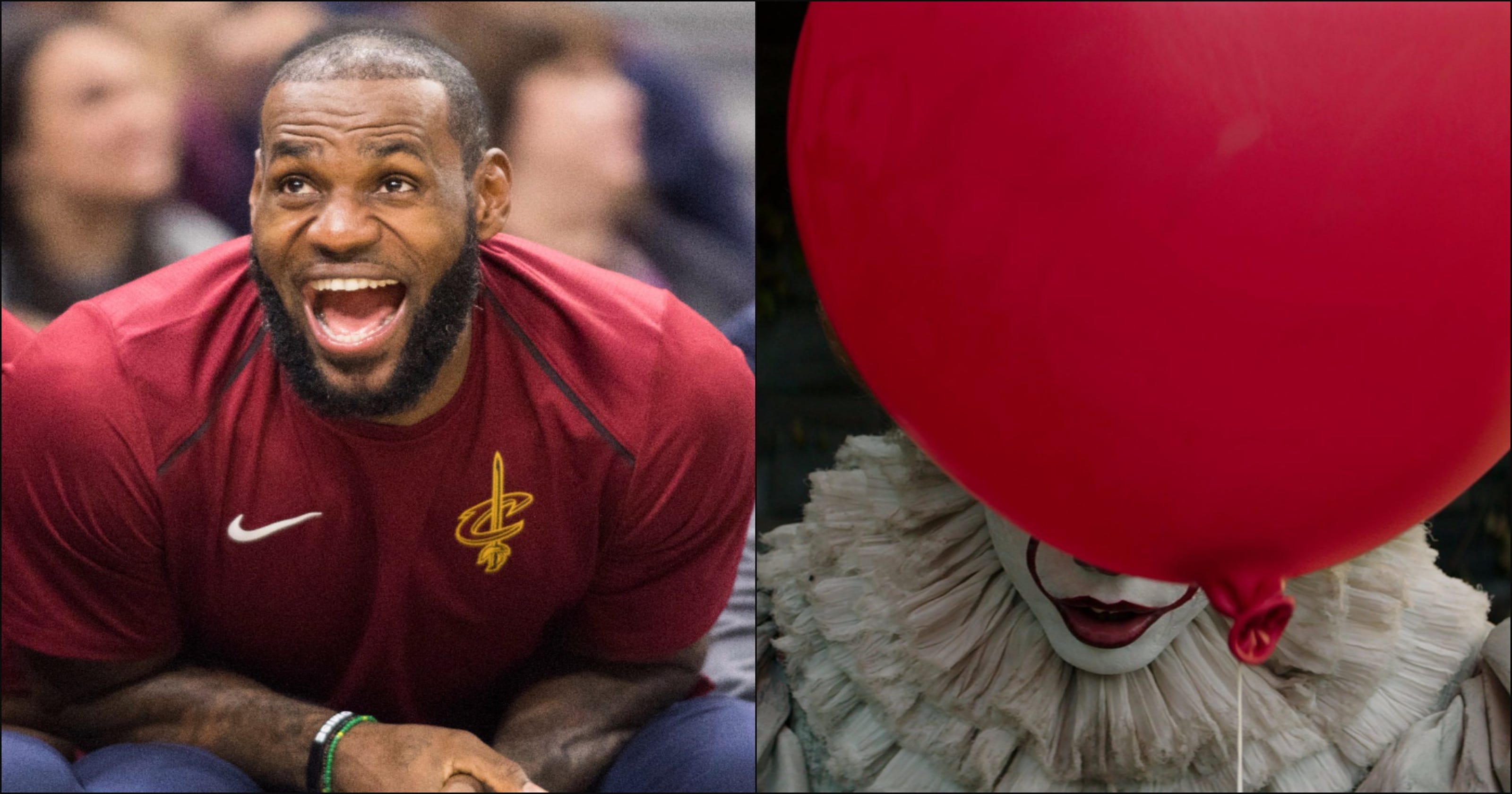 LeBron had the most terrifying Halloween costume