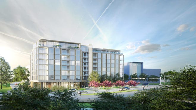 The Loren at Lady Bird Lake has started sales of the condominiums in the hotel/residential project under construction just south of Lady Bird Lake.