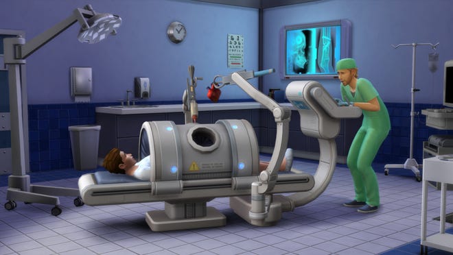 Players can assume the role of a doctor and other jobs in the next expansion pack for “The Sims 4.”