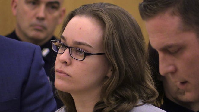 Lacey Spears during her sentencing Wednesday, April 8, 2015.