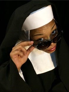 April Harrison stars in "Sister Act," June 16-25 at The Belmont Theatre.