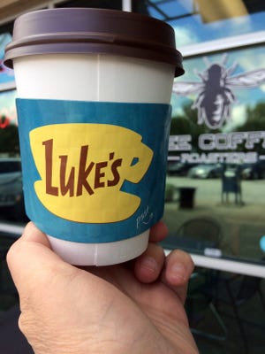 Bee Coffee Roasters will be taken over by the fictional Luke's Diner from "Gilmore Girls'" on Oct.