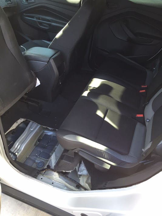 Passenger Accidentally Shoots Himself In Back Seat Of Mesa