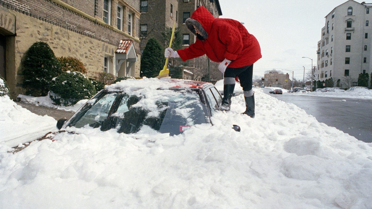 The 10 worst snowstorms in Northeast US in last 60 years