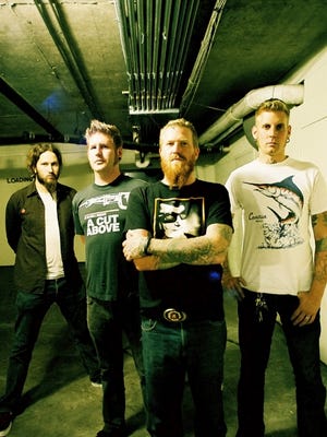 Mastodon, featuring two ex-Rochesterians, continues to make a very loud noise with metal fans. From left to right: Troy Sanders, Bill Kelliher, Brent Hinds and Brann Dailor.