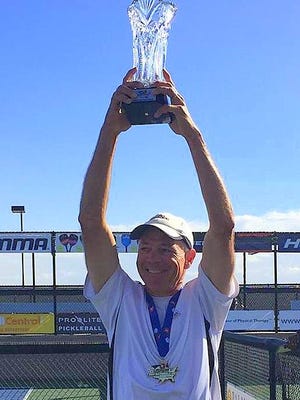 National pickleball champ Scott Moore will present a pickleball clinic at 4 p.m. June 10. The cost is $10.