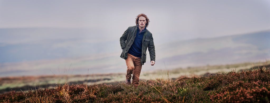 Sam heughan barbour womens collection new arrivals