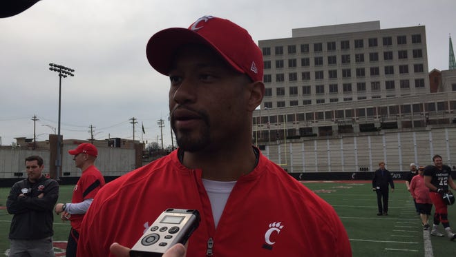 New University of Cincinnati defensive coordinator Marcus Freeman says all jobs are open on his side of the ball.