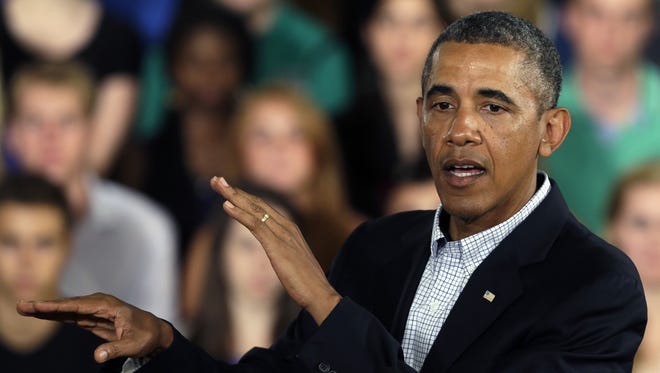 President Barack Obama spoke about affordable college education during a town hall meeting Friday at Binghamton University in 2013, and five WHRW staffers were there to cover it.