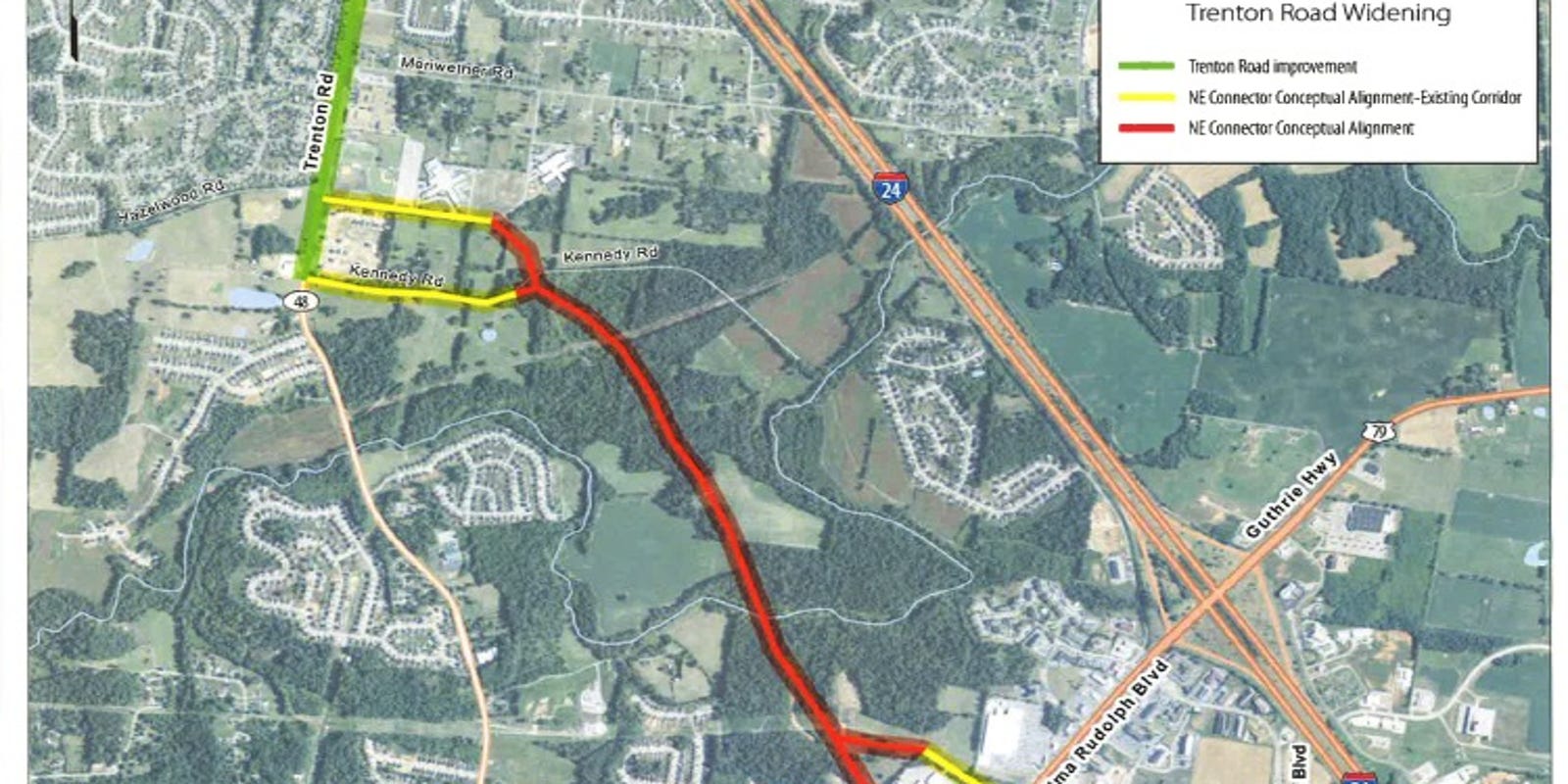 Trenton Road widening, 'Northeast Connector,' move up TDOT list