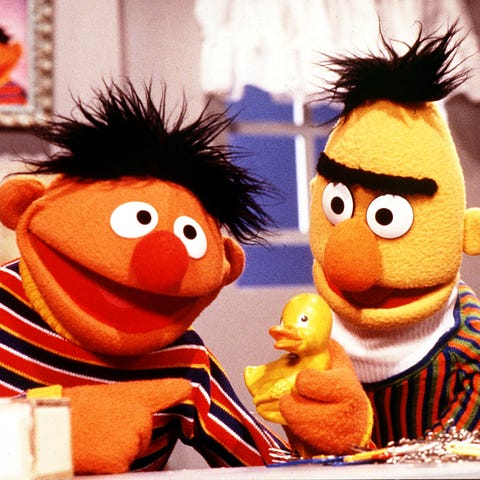 Bert and Ernie from Sesame Street