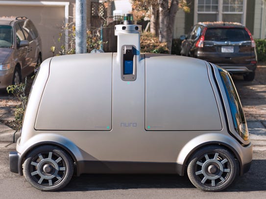The Nuro R1 self-driving (and driverless) electric