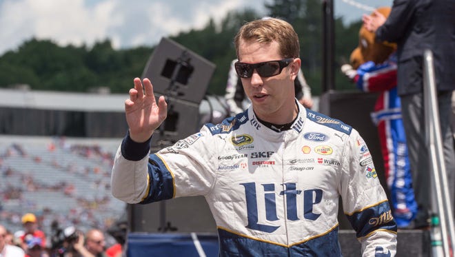 Brad Keselowski is ranked fourth in the Chase for the Sprint Cup standings heading into Sunday's race at Kansas Speedway.