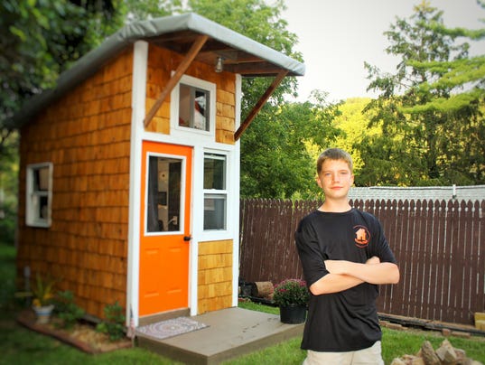 This 13-year-old built his own tiny house for $1,500, and ...