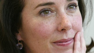 Kate Spade during an interview in New York.