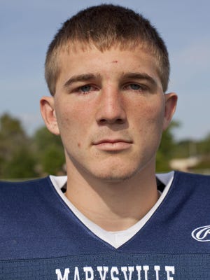 Marysville Football's Brady Beedon, senior