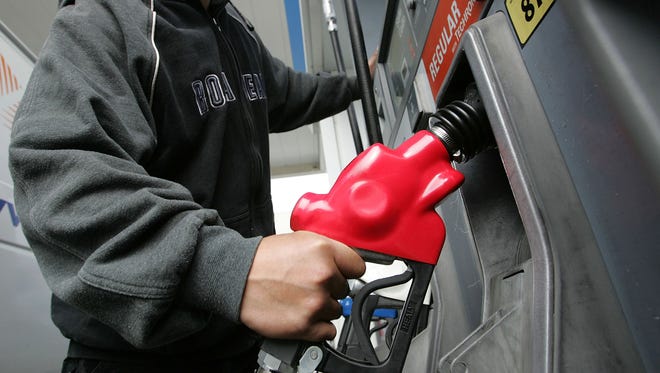 The average price of a gallon of regular unleaded gasoline in Delaware was $2.20 on Monday.