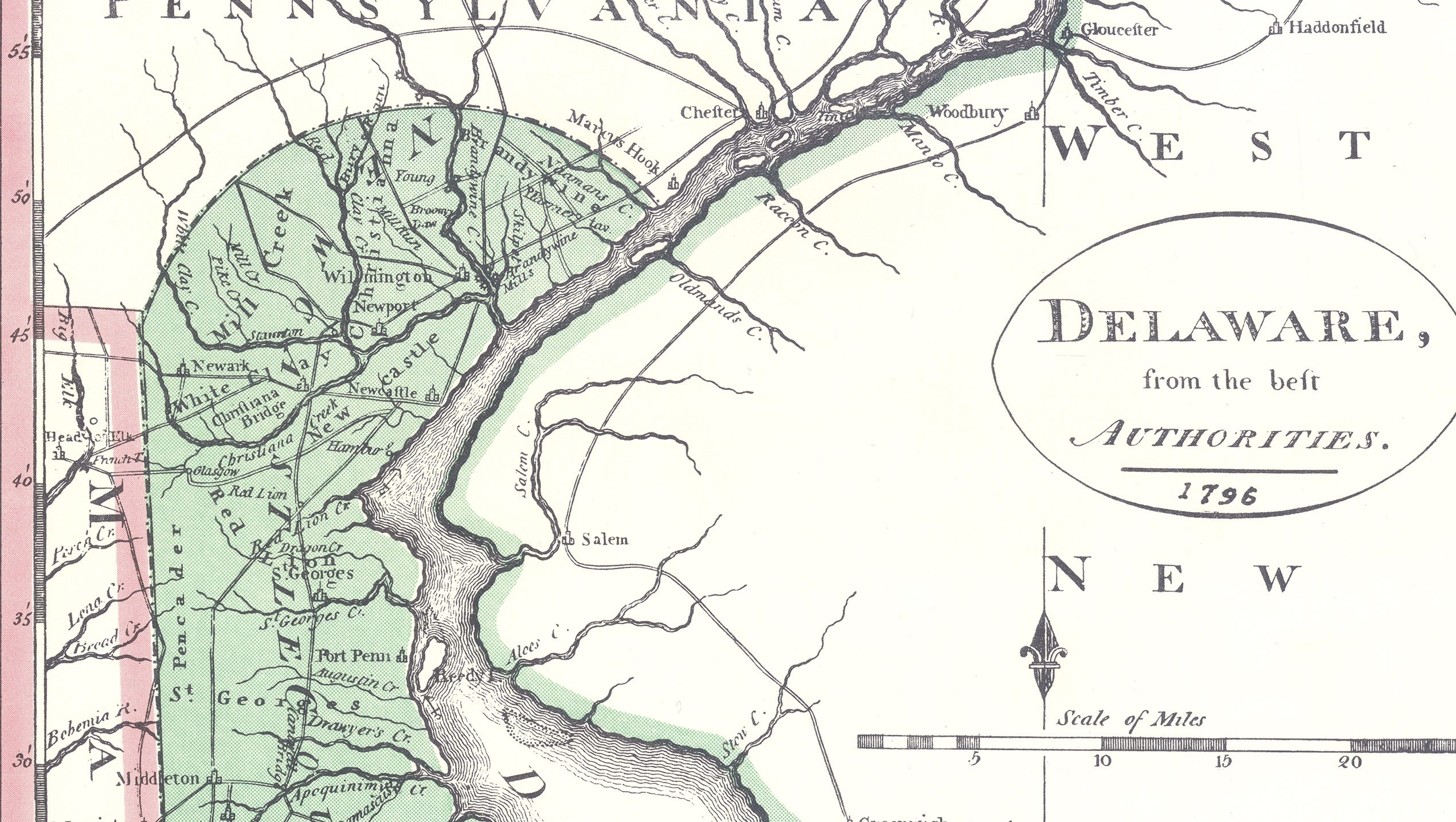 Delaware Defined The Story Of How The First State Got Its Shape