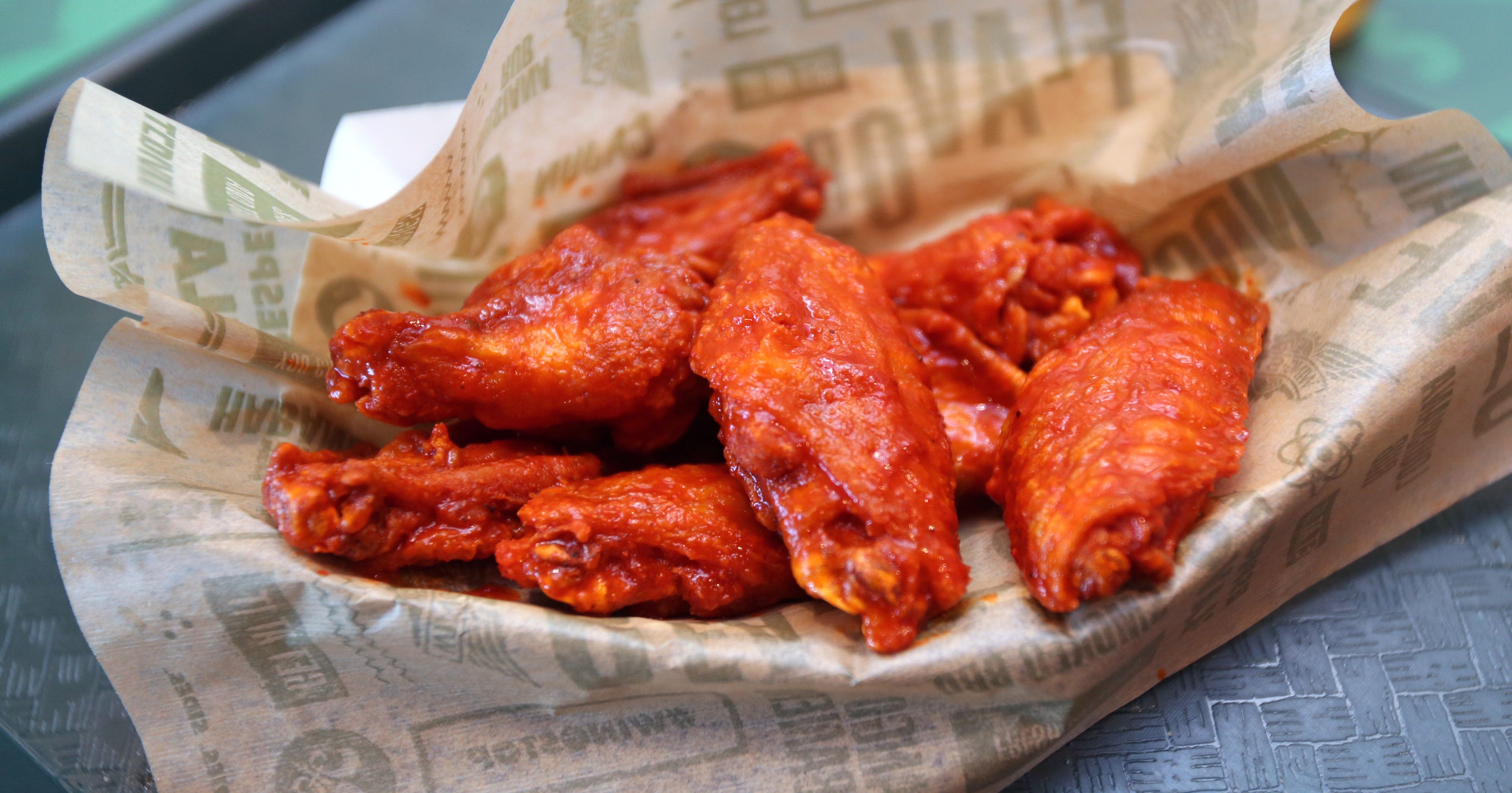 Variety of flavors at Wingstop in Port Chester