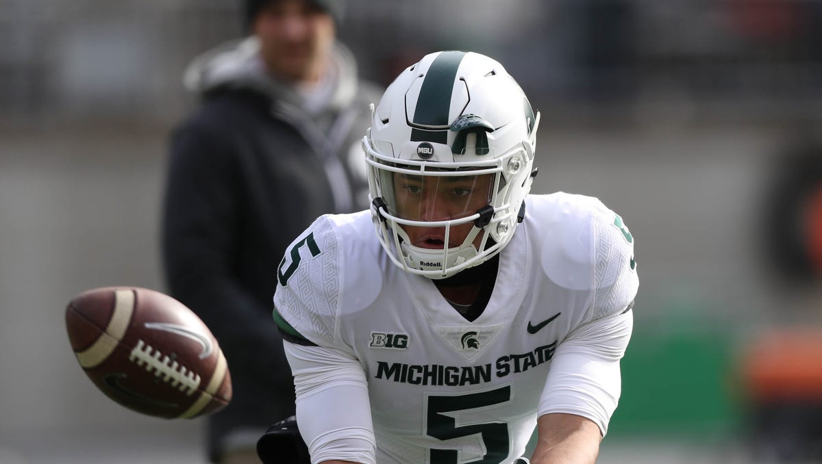 Andre Rison Son Wr Hunter Rison Will Leave Michigan State Football