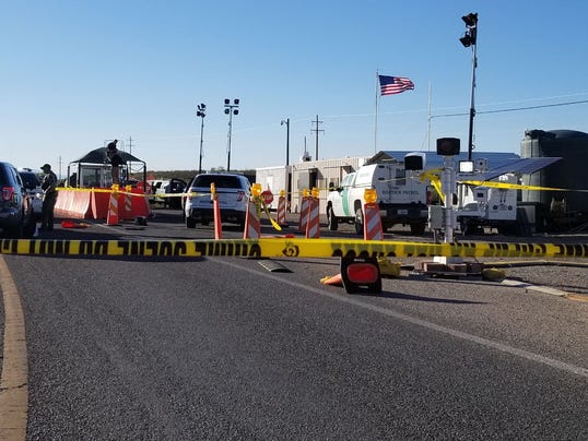 Border Patrol Checkpoint north of Tombstone