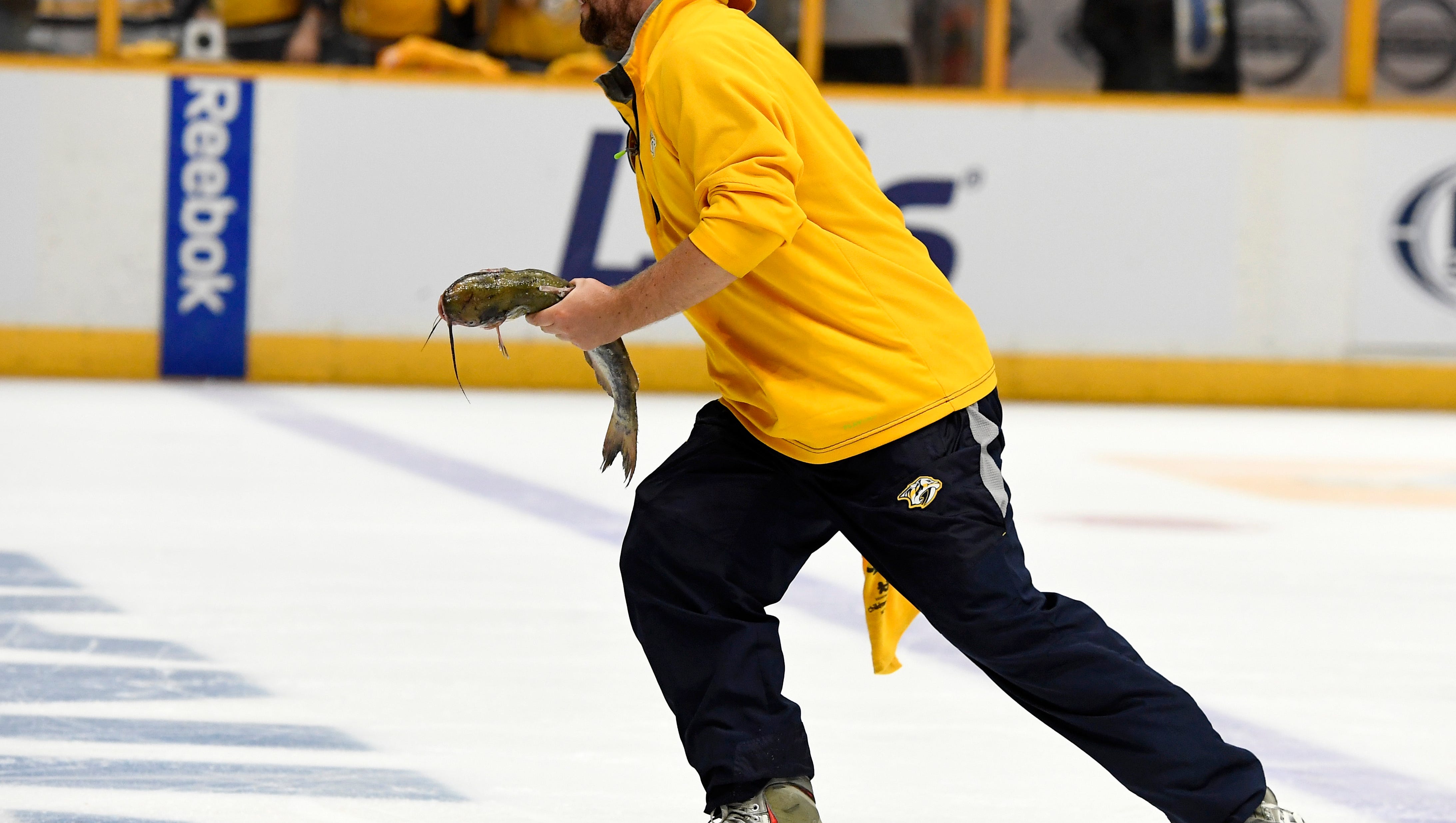 Predators Catfish Tradition For Nhl Playoffs Predators Catfish Tradition For Nhl Playoffs