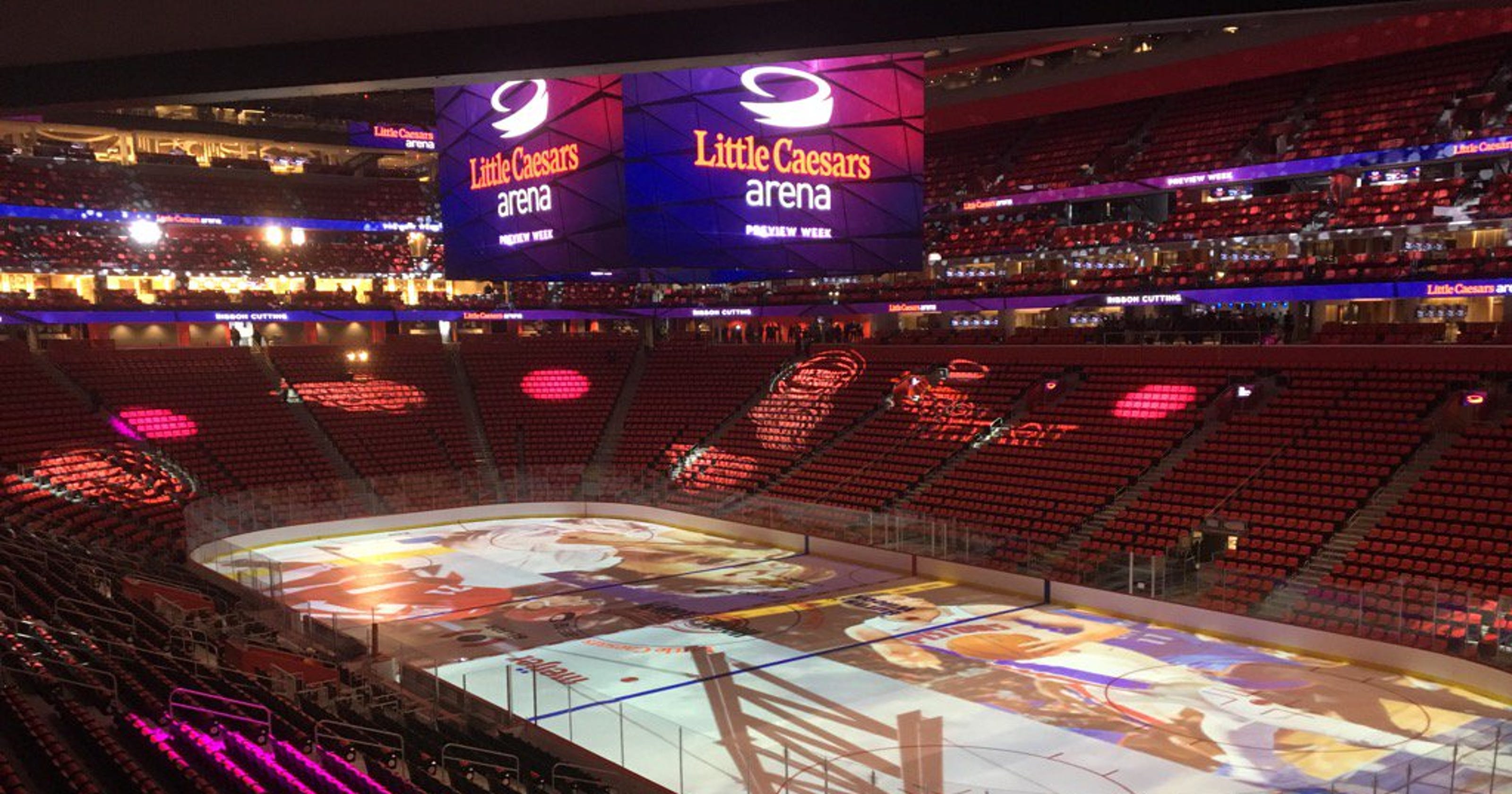 Little Caesars Arena Tour