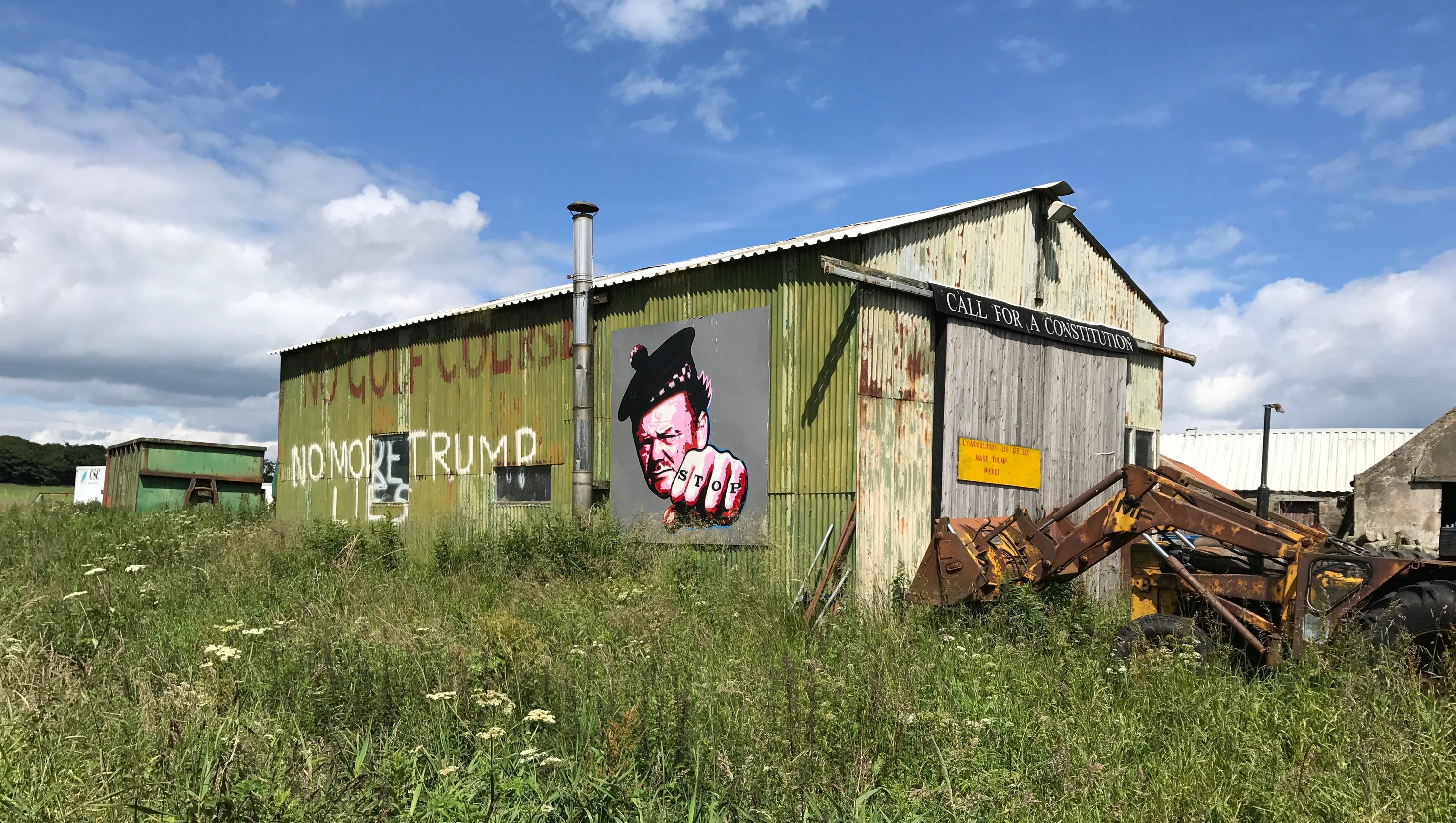 Trump's Scotland golf course: Neighbors decry a bully ...