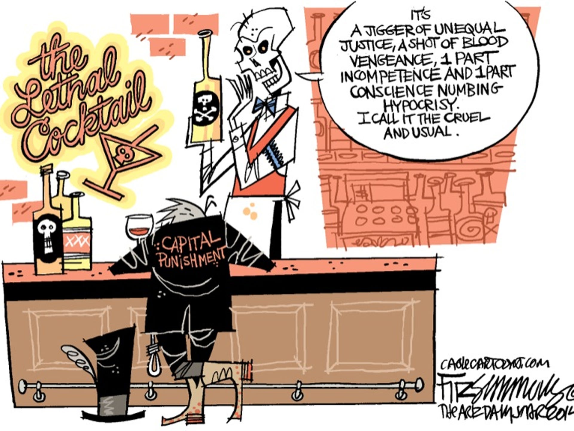Editorial cartoons Death penalty