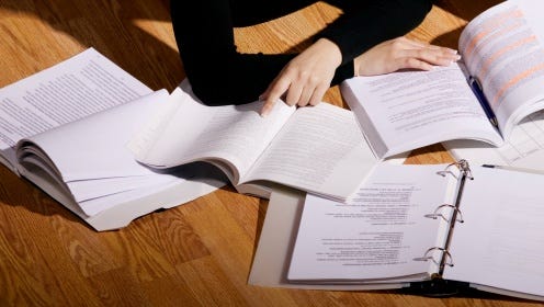 Good study habits: Learn, don't just perform