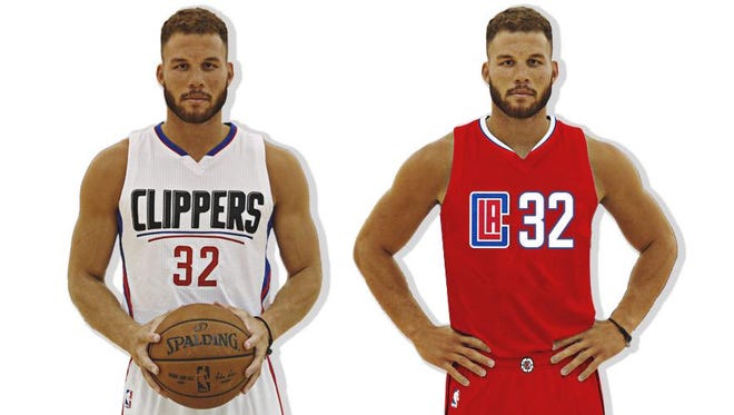 The Los Angeles Clippers unveiled new uniforms.
