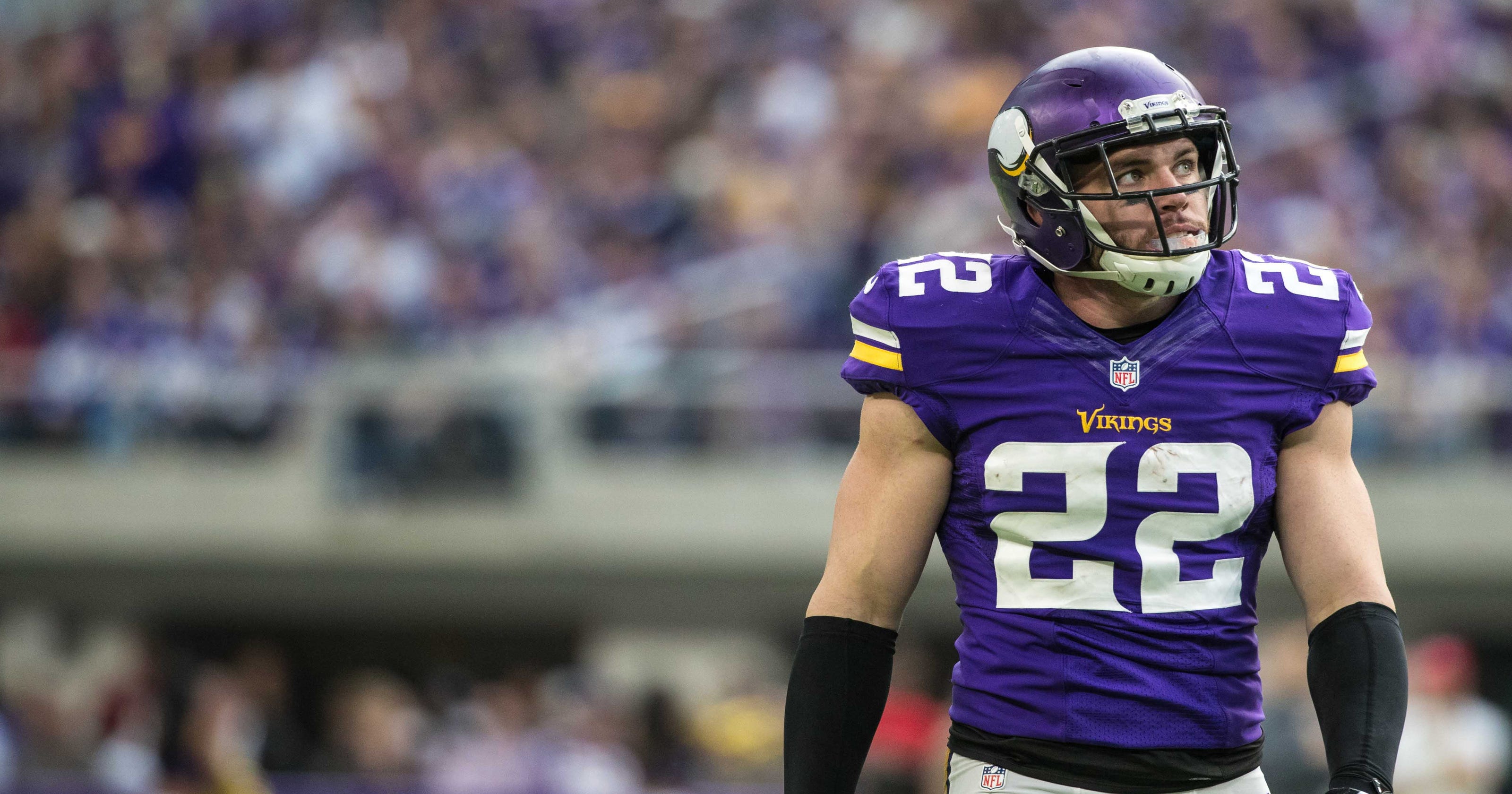 Harrison Smith at home with Minnesota Vikings