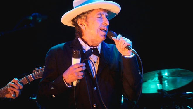 Bob Dylan performs at the Benicassim International Music Festival in Benicassim, Spain.