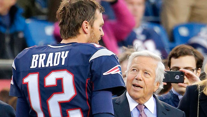 Tom Brady and Robert Kraft won their fourth Super Bowl together in 2015.