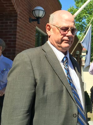 Sen. Norm. McAllister, R-Franklin, leaves Vermont Superior Court in St. Albans on Thursday, June 16, 2016, after sexual assault charges against him were dismissed.