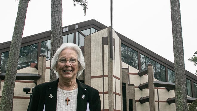 Sister Monique, the last nun working at St. Paul's Catholic Church, is retiring at age 84 and is being honored at the church on Sunday.