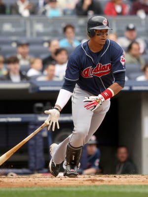 Victor Martinez with the Indians in 2009.