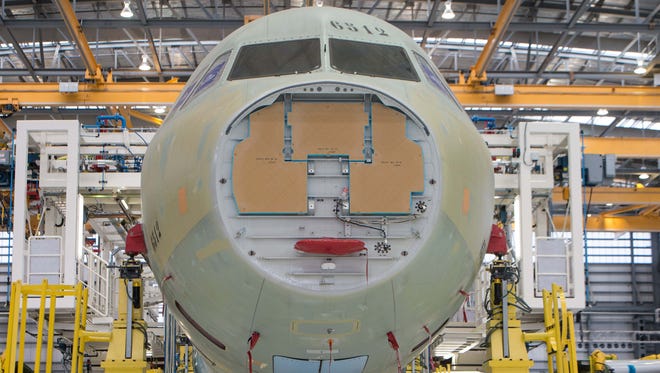 Airbus’ first U.S. manufacturing facility is in Mobile, Ala.