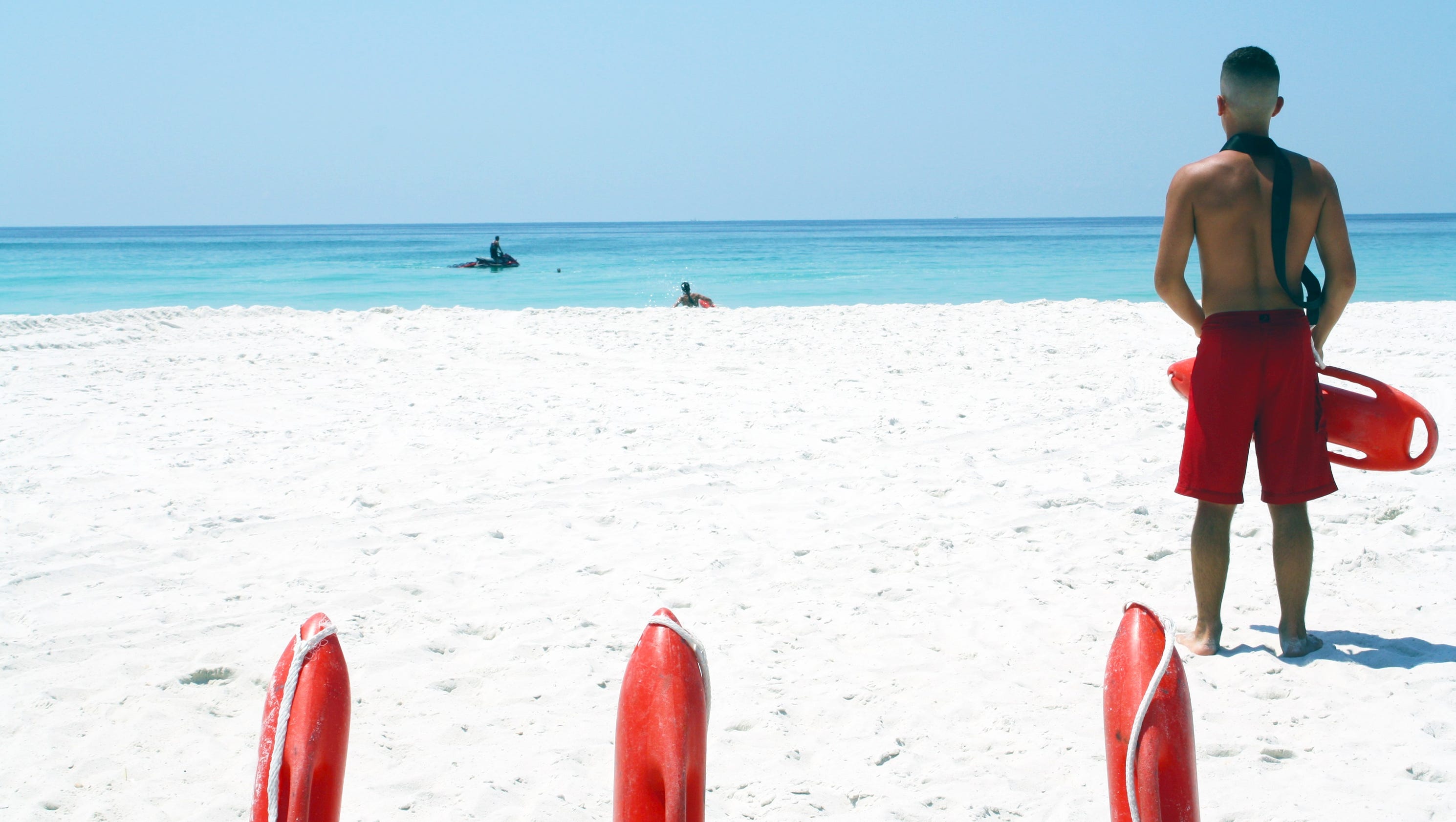 Navarre Beach Lifeguards Change Hours Add New Tower As